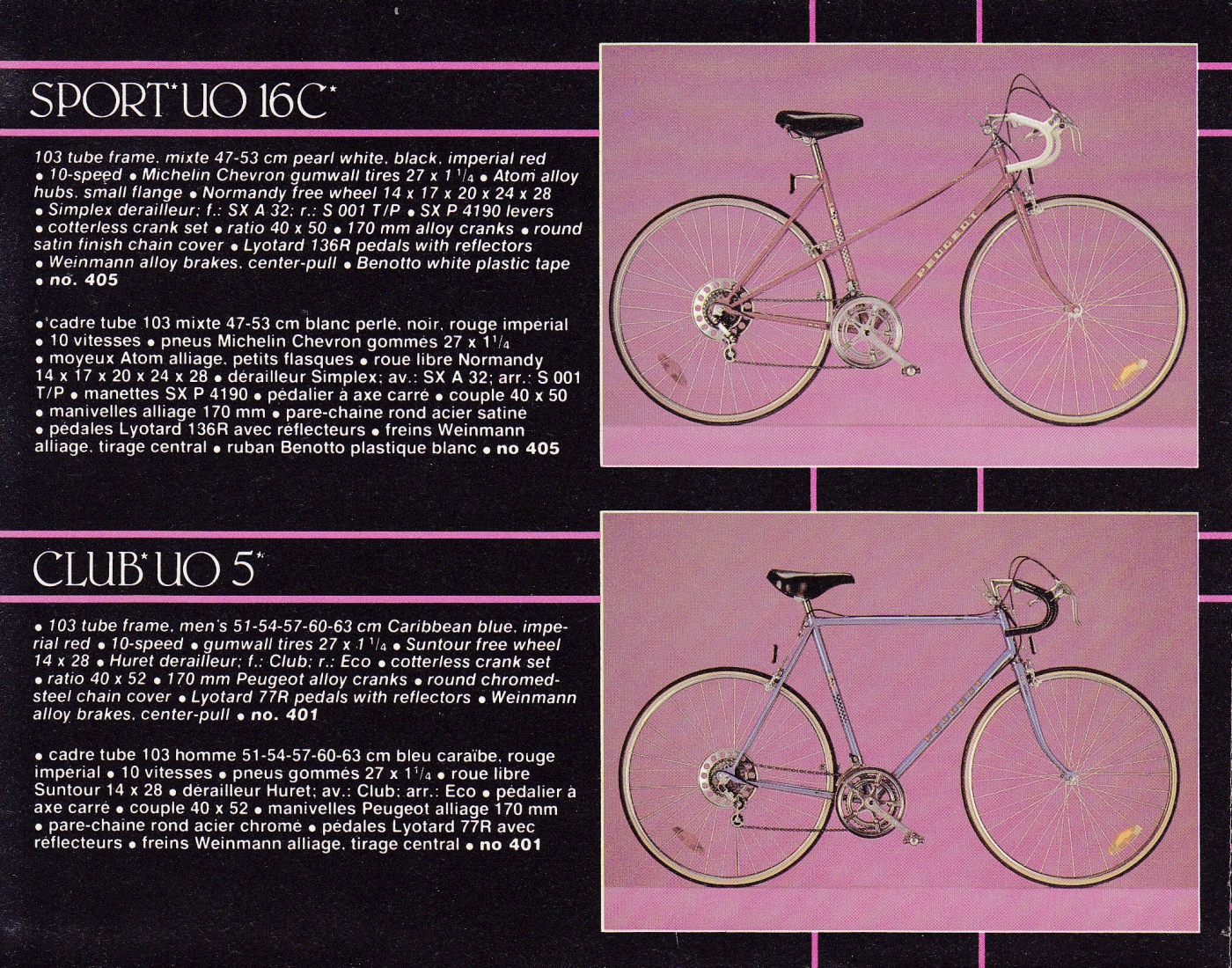 Peugeot catalog (1982-1983)