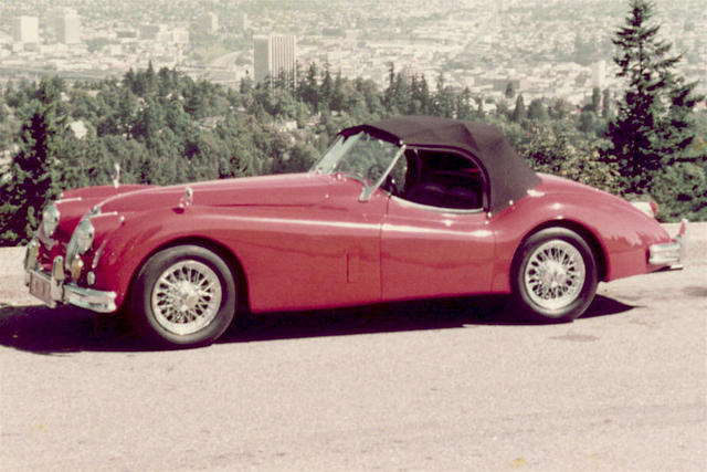 1957 Jaguar XK-140 MC Roadster