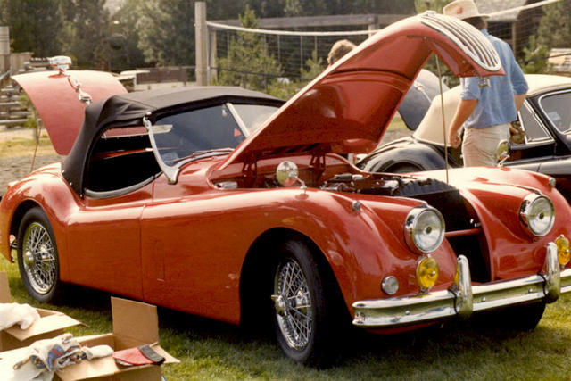 1957 Jaguar XK-140 MC Roadster