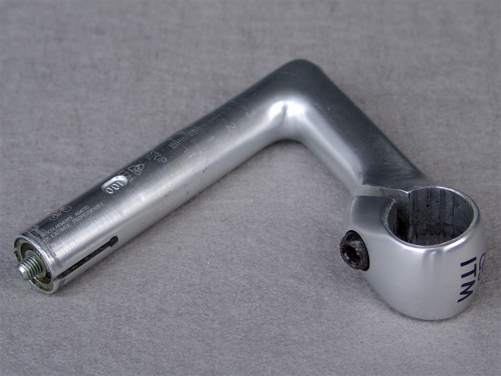 <------------------ SOLD ------------------> ITALMANUBRI ITM 300 series stem - 100 mm / 22.2 mm (USED)