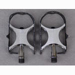 <------------------ SOLD ------------------> WEYLESS pedals - "tour" profile cages (USED)
