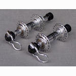 <-------------- SOLD --------------> Weyless quick release hubset - 100 / 122 mm OLD - English thread (NOS)