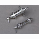 <------------------ SOLD ------------------> Hi-E Engineering ensemble - hubs / QRs / rims (NOS / USED)