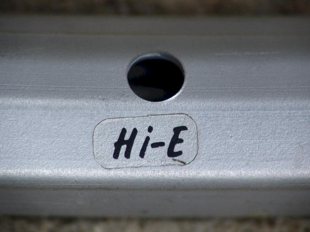 <------------------ SOLD ------------------> Hi-E Engineering ensemble - hubs / QRs / rims (NOS / USED)