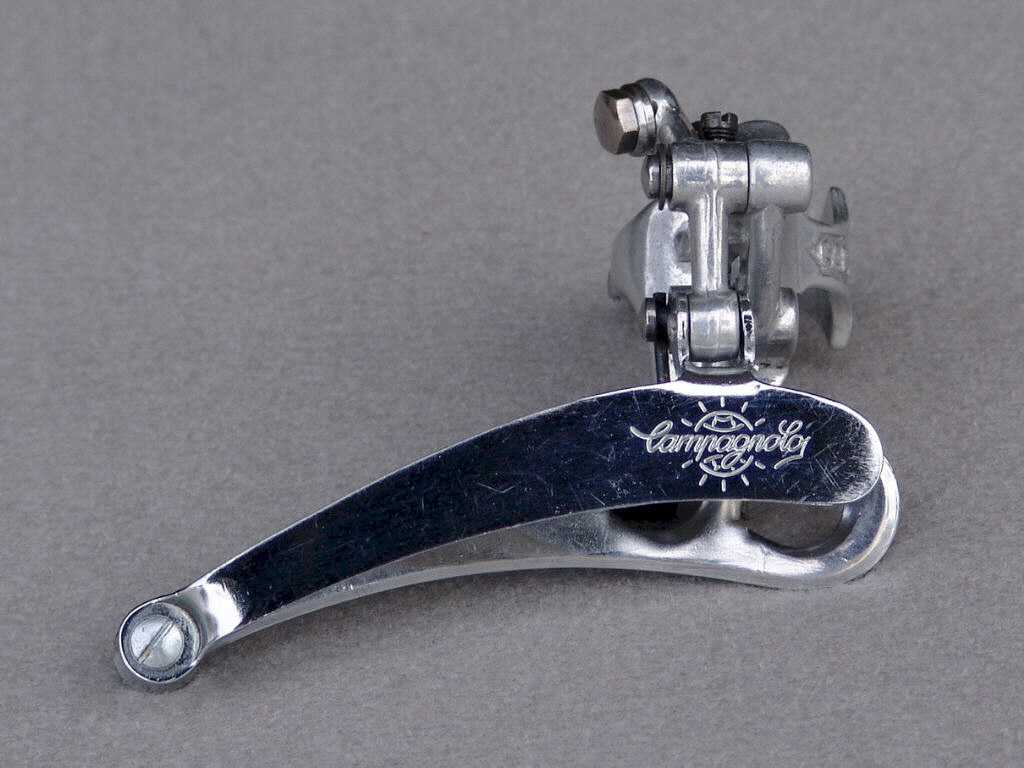 <------------------ SOLD ------------------> Campagnolo Record 1052/1 front derailleur - circa 1973 to 1977 (USED)