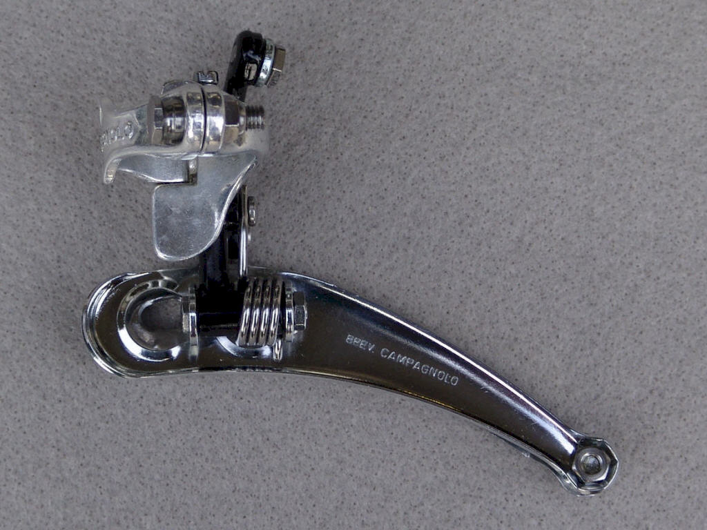 <------------------ SOLD ------------------> Campagnolo Super Record 1052/SR front derailleur - post 1981 (USED)