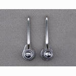 <------------------ SOLD ------------------> Simplex SLJ retrofriction shifters - braze-on - post 1977 (NOS / USED)