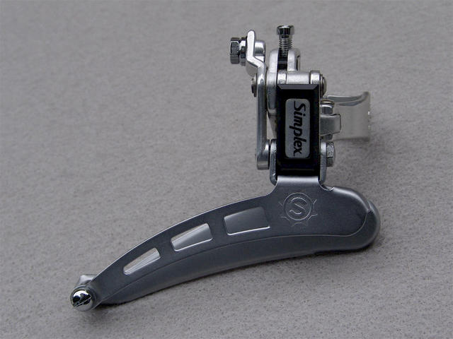 <------------------ SOLD ------------------> Simplex SLJ A 522 front derailleur - circa 1980 to 1984 (NOS)