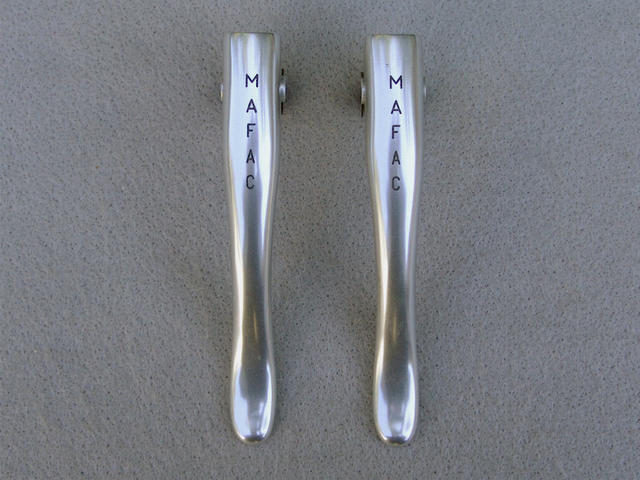 <------------------ SOLD ------------------> MAFAC Pro series brake lever blades - post 1980 (NOS)