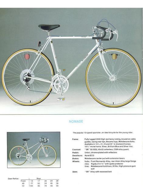 Motobecane nomade shop
