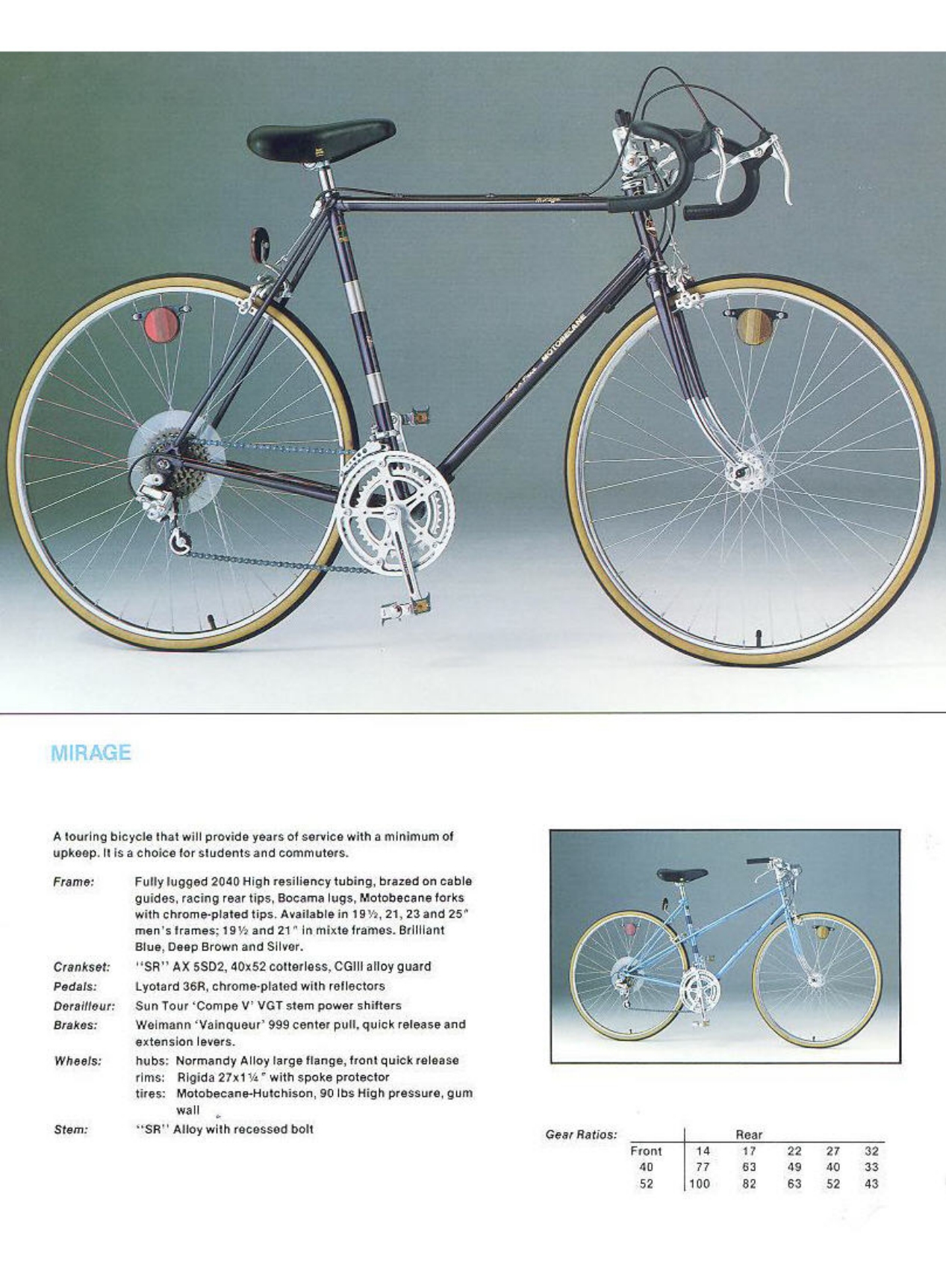 Motobecane catalog (1978)