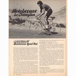 <------ Bicycling Magazine 09-1975 ------> Motobecane Le Champion / Mirage