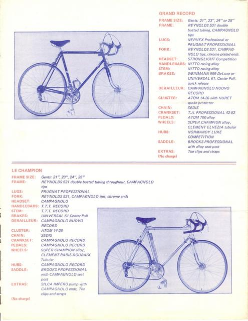 Motobecane brochure (1974)