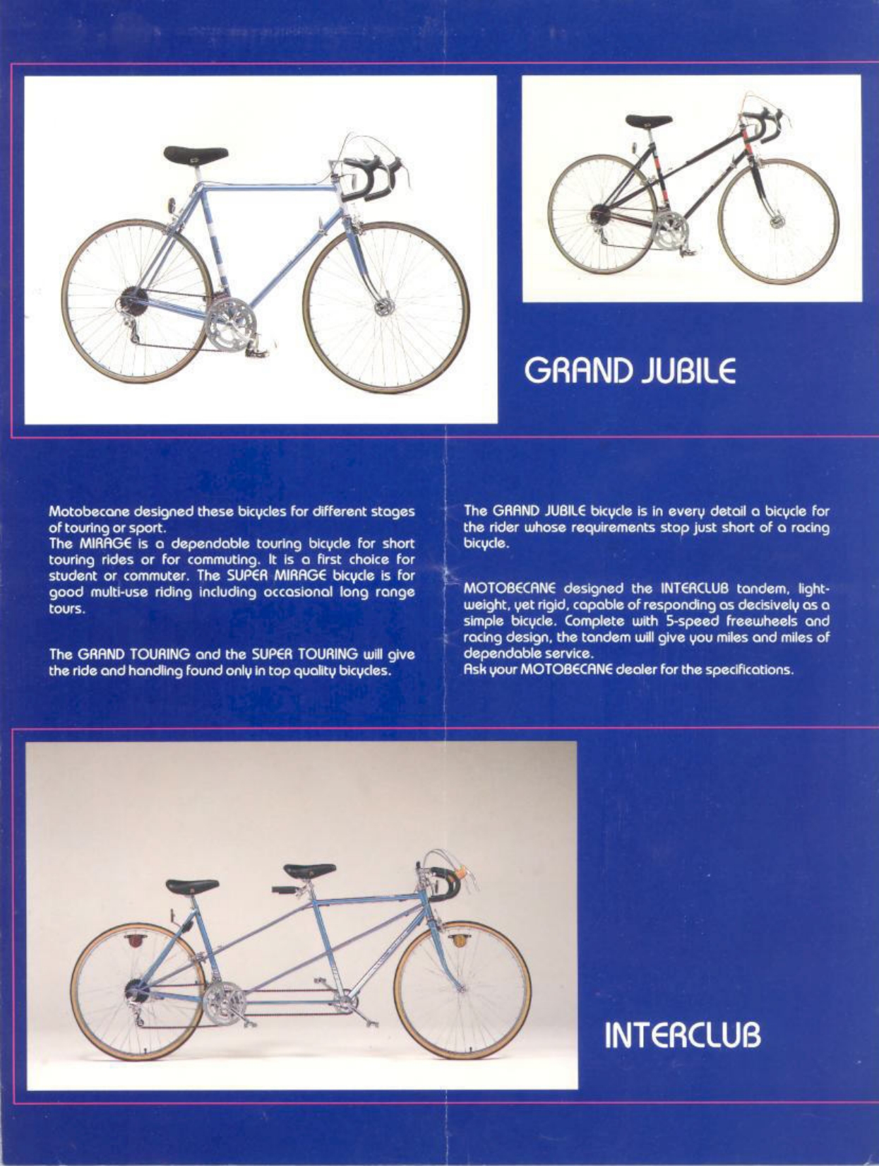 Motobecane catalog (1980)