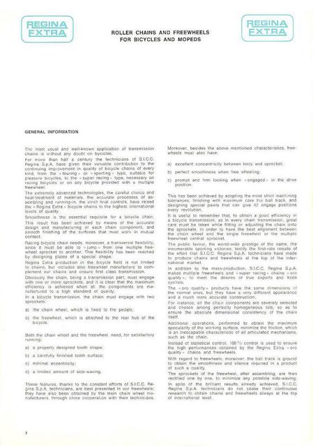 Regina catalog (1971)