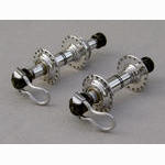 <------------------ SOLD ------------------> Weyless quick release hubset - 100 / 122 mm OLD - English thread (USED)