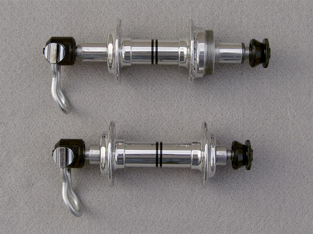 <------------------ SOLD ------------------> Weyless quick release hubset - 100 / 122 mm OLD - English thread (USED)