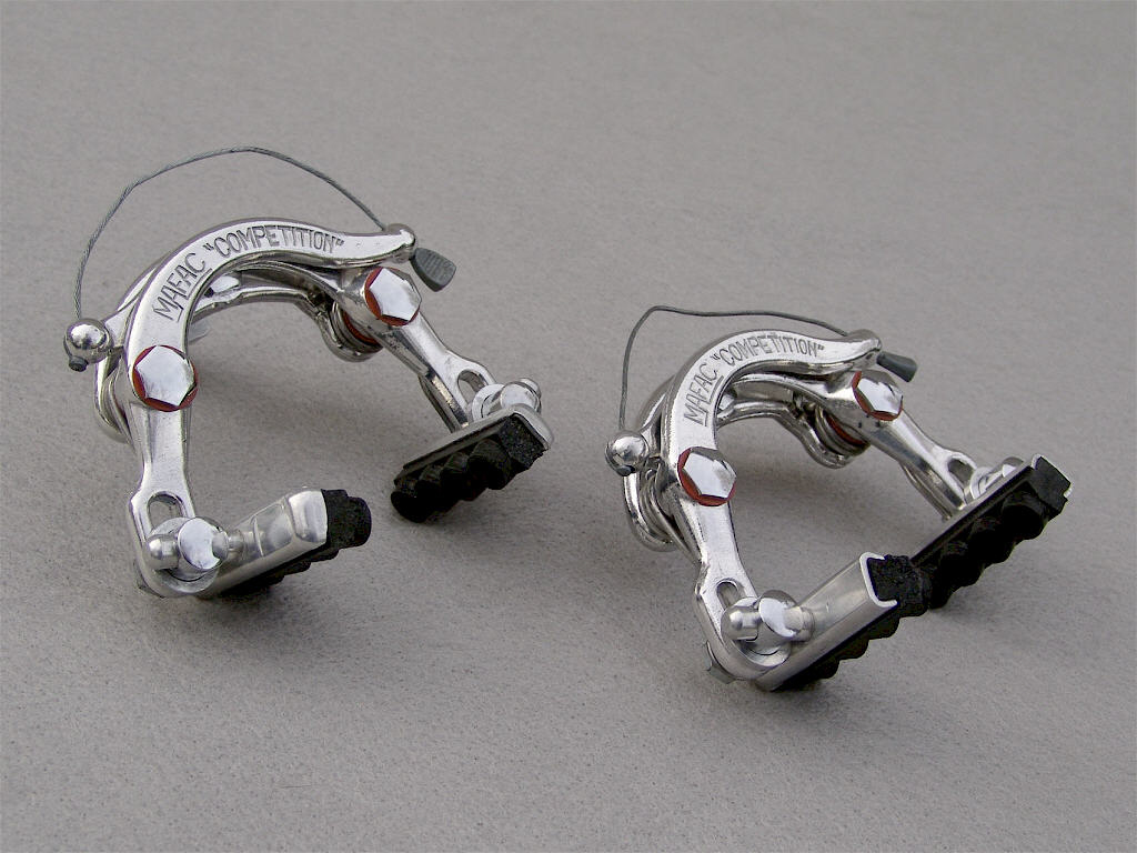 <------------- SALE PENDING -------------> MAFAC Competition brake set - 1st edition - circa 1971 to 1974 (REBUILT)