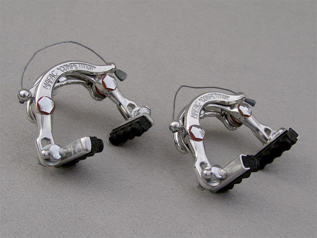 <------------- SALE PENDING -------------> MAFAC Competition brake set - 1st edition - circa 1971 to 1974 (REBUILT)