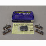 <------------------ SOLD ------------------> Scott / Mathauser brake shoes & pads - early finned type - threaded posts