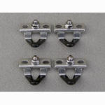 <------------------ SOLD ------------------> Campagnolo Super Record brake shoes - aluminum alloy - post 1982 (USED)