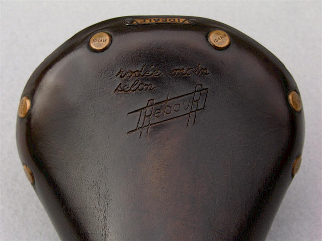 <------------------ SOLD ------------------> Ideale 90 IR saddle - alloy rails with clamp - circa 1977 to 1979 (USED)