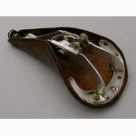 <------------------ SOLD ------------------> Ideale 90 IR saddle - alloy rails with clamp - circa 1977 to 1979 (USED)