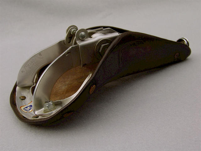 <------------------ SOLD ------------------> Ideale 90 IR saddle - alloy rails with clamp - circa 1977 to 1979 (USED)