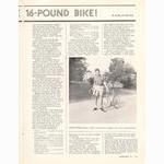 <------ Bicycling Magazine 01-1971 ------> Hi-E Cosmopolitan