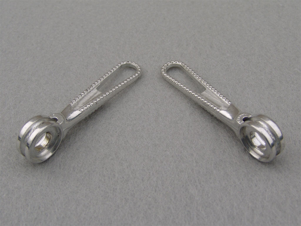 <------------------ SOLD ------------------> Campagnolo Record / Super Record shift levers -  custom milled (USED)