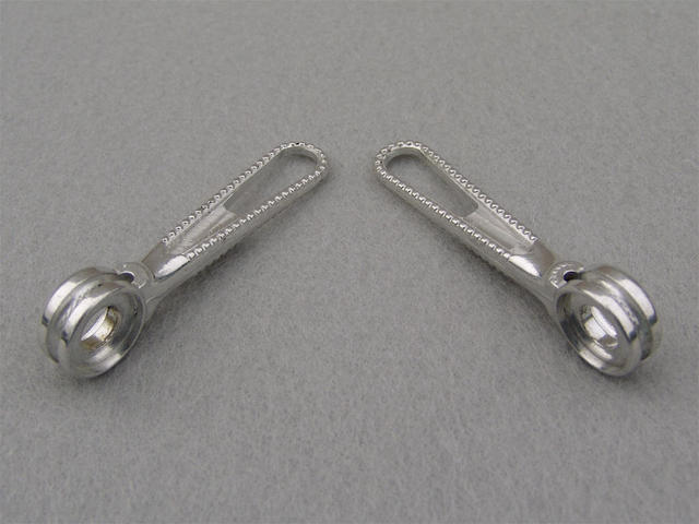 <------------------ SOLD ------------------> Campagnolo Record / Super Record shift levers -  custom milled (USED)