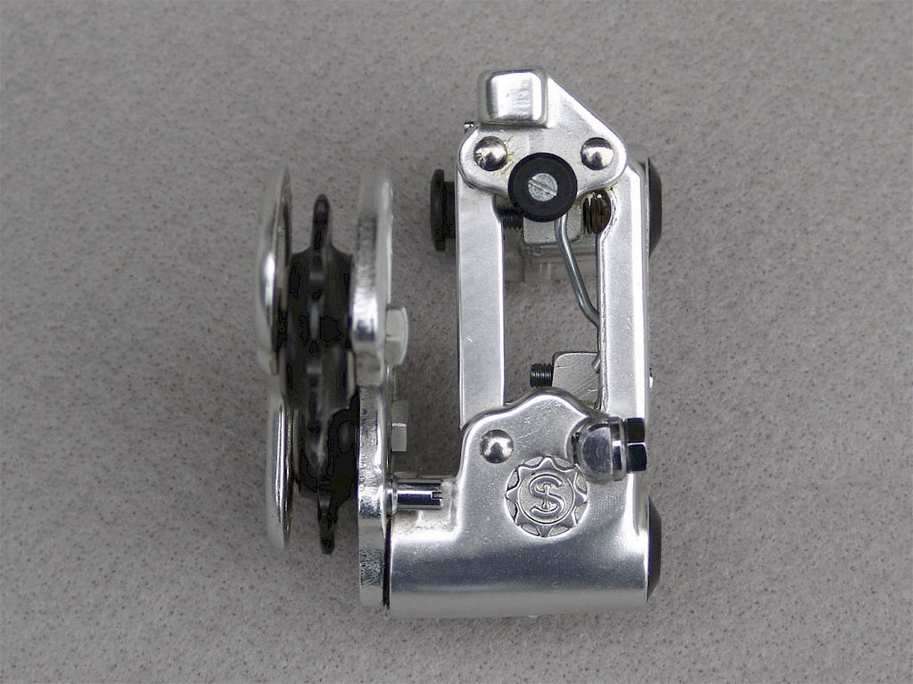 <------------------ SOLD ------------------> Simplex SLJ 6600 T/SP rear derailleur - competition edition - Motobecane logo