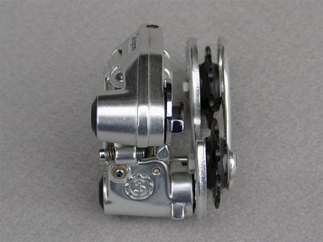 <------------------ SOLD ------------------> Simplex SLJ 6600 T/SP rear derailleur - competition edition - Motobecane logo