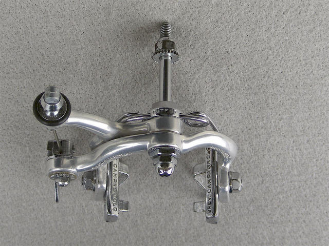 <------------------ SOLD ------------------> Campagnolo Record brakeset - circa 1972 to 1974 (USED / REBUILT)