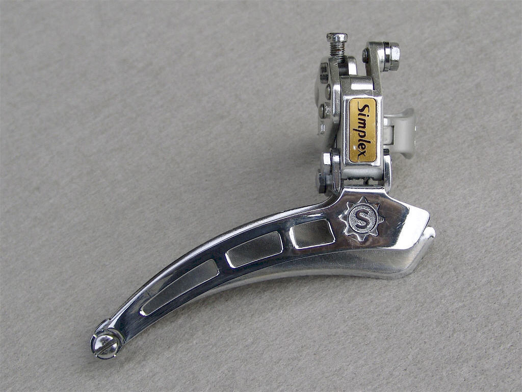 <------------------ SOLD ------------------> Simplex SLJ A 500 front derailleur - circa 1975 to 1977 (USED)