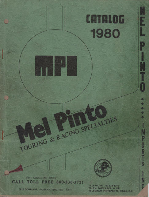 Mel Pinto Imports / MPI catalog (1980)