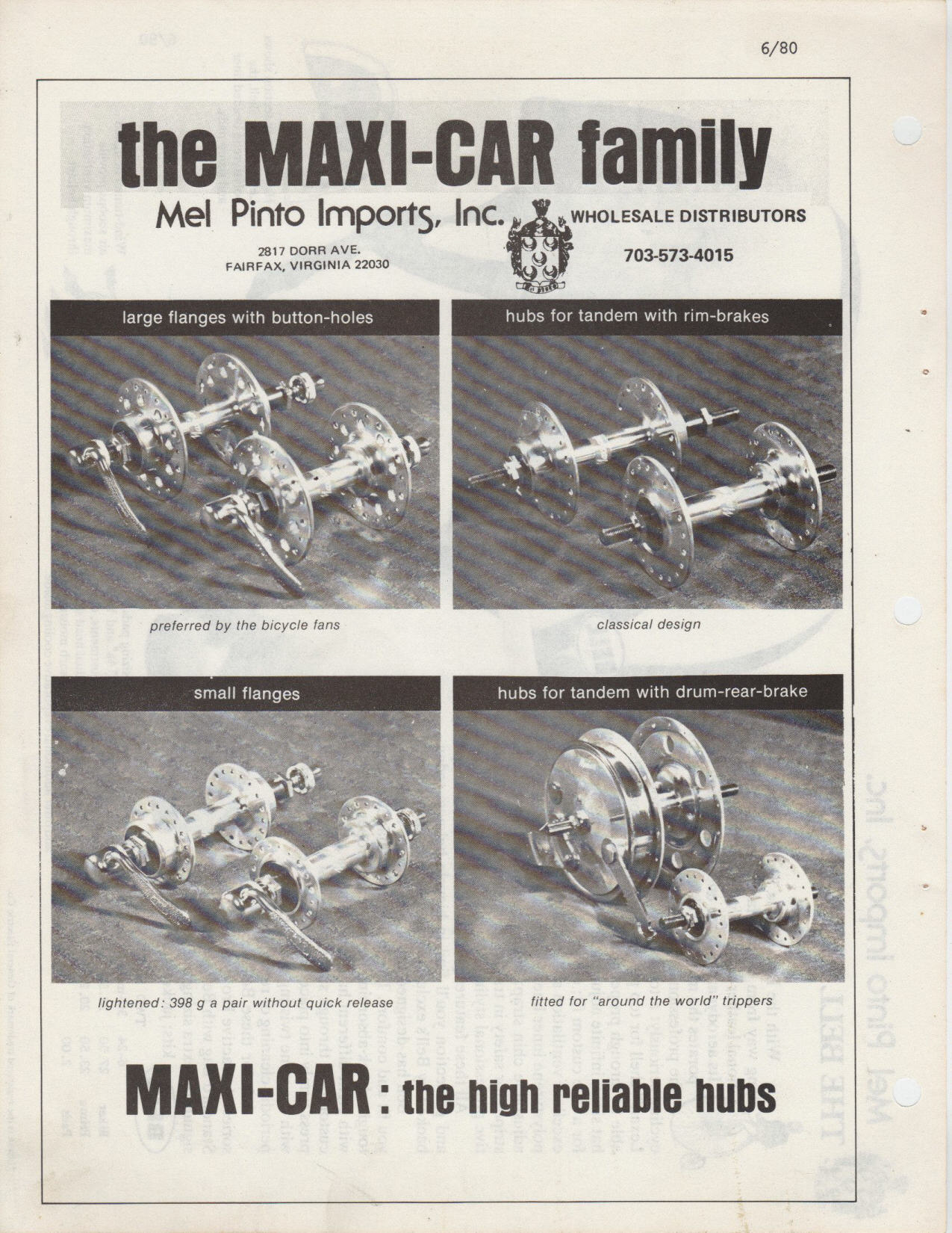 Mel Pinto Imports / MPI catalog (1980)