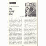 <--- American Cycling 06-1965 ---> Gear Conversions:  The Alpine Gear