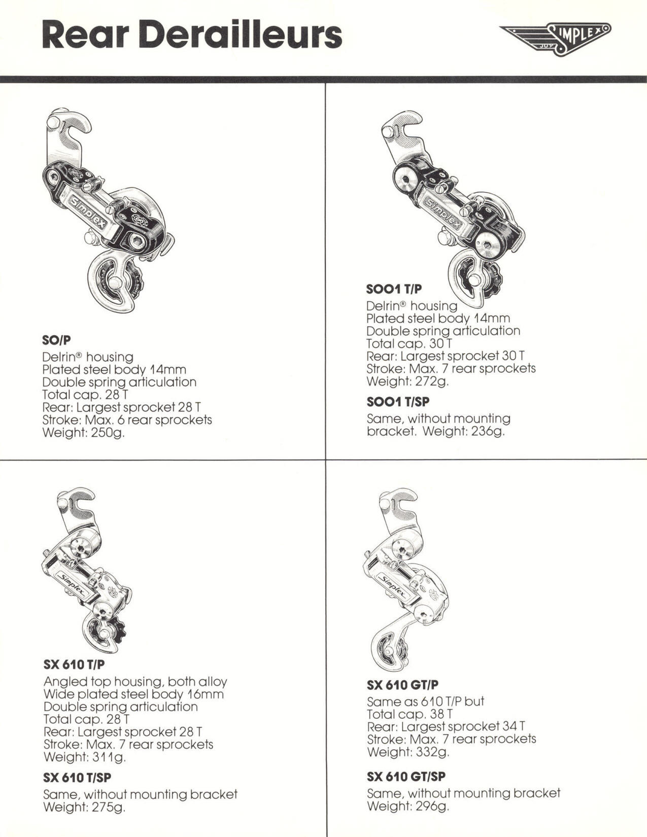 Simplex brochure (1983)