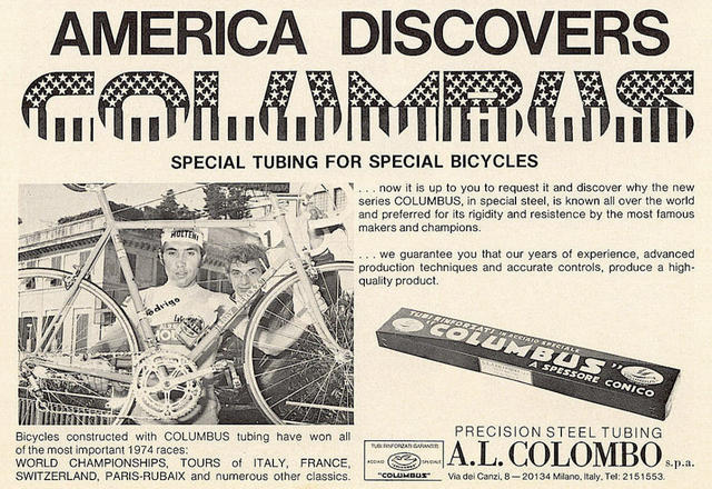 Columbus / A.L. Colombo advertisement (05-1975)