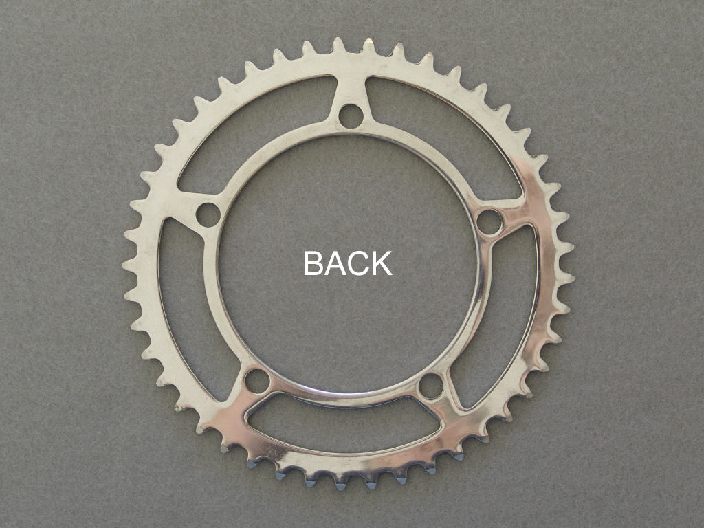 <------------------ SOLD ------------------> Stronglight model 93 SC chain ring - 45 tooth - 122 mm BCD (NOS)