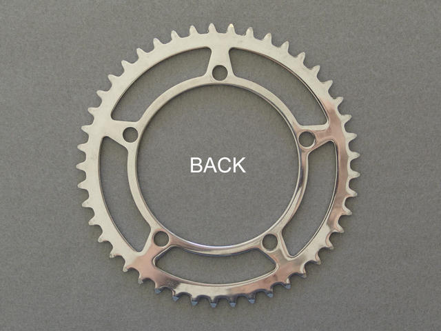 <------------------ SOLD ------------------> Stronglight model 93 SC chain ring - 45 tooth - 122 mm BCD (NOS)