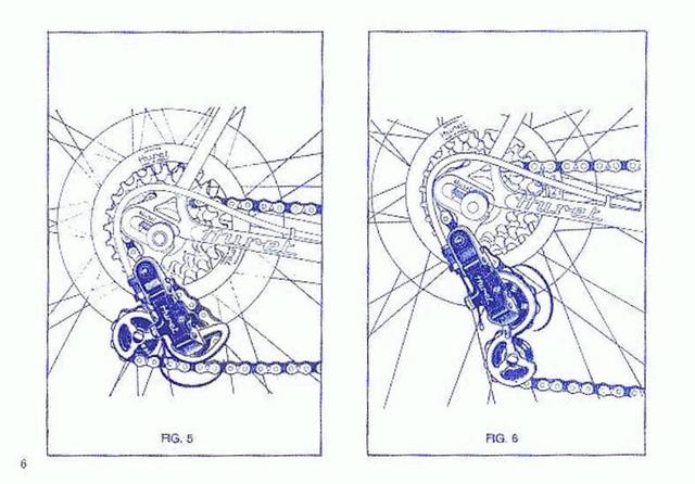 Huret derailleur instruction manual (1980)