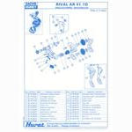 Sachs Huret catalog - Product Sheets (1985)