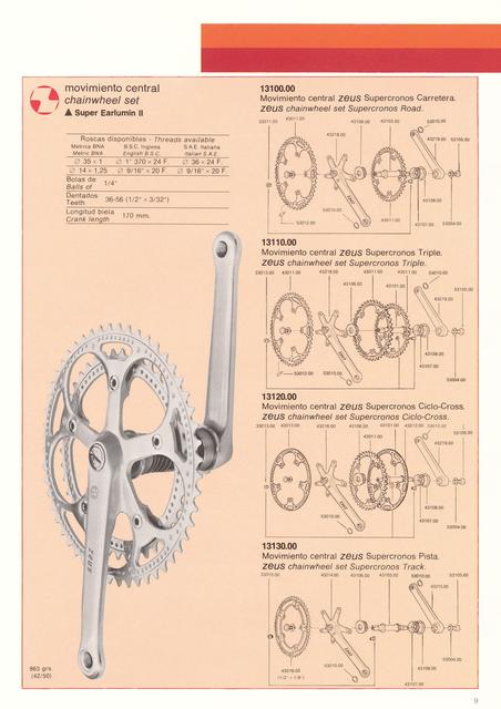 Zeus catalog # 105 (1984)