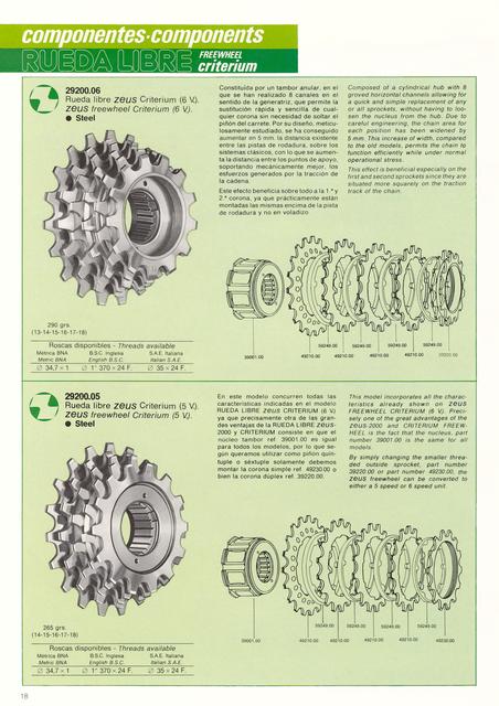 Zeus catalog # 105 (1984)