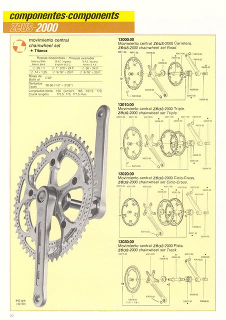 Zeus catalog # 105 (1984)