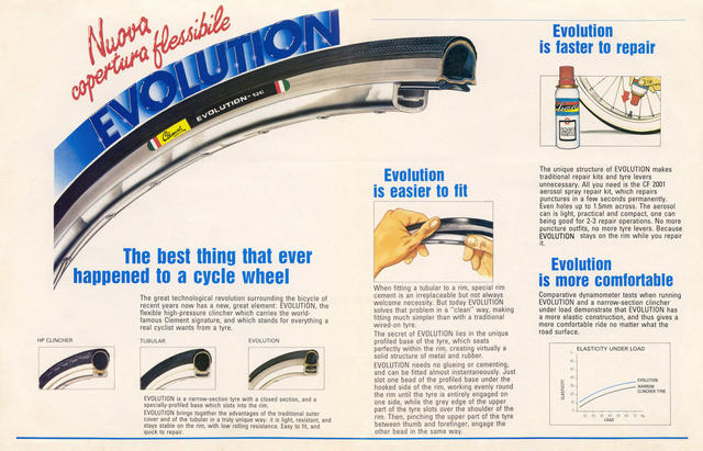 Clement Evolution brochure (1987)