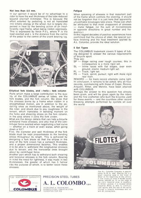 Columbus / A.L. Colombo brochure (1975)