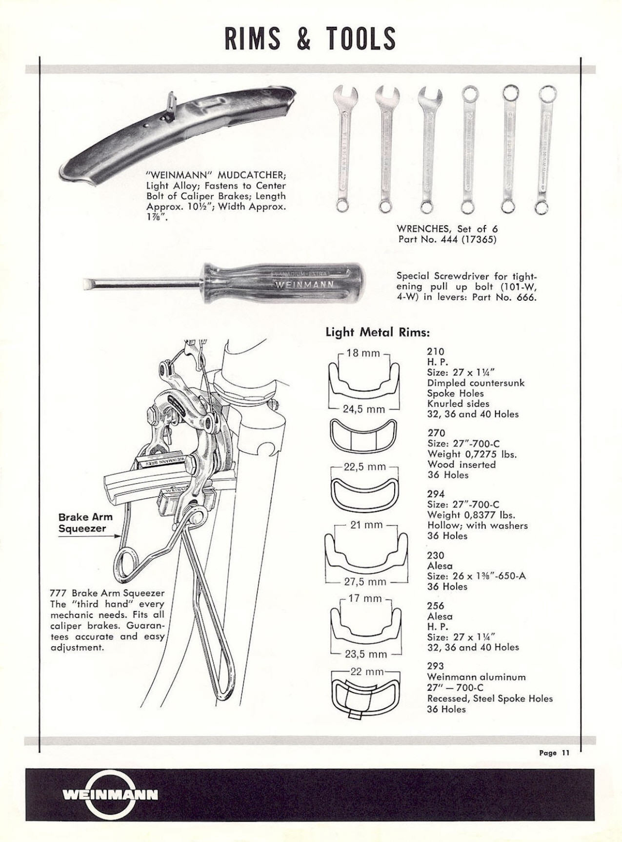 Weinmann catalog (1975) - Page 011
